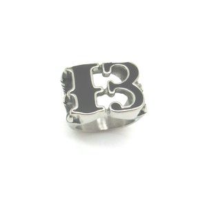 Stainless steel Big 13 ring